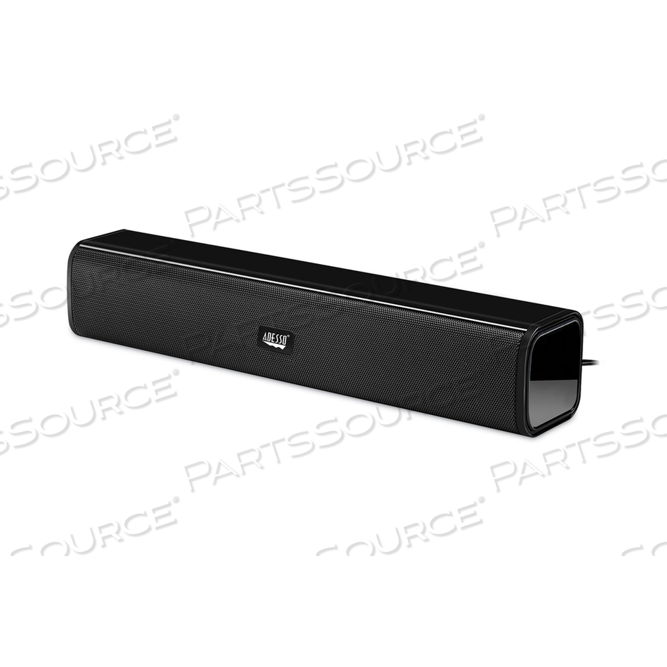 XTREAM S5 STEREO MULTIMEDIA SOUNDBAR SPEAKER, BLACK by Adesso, Inc.
