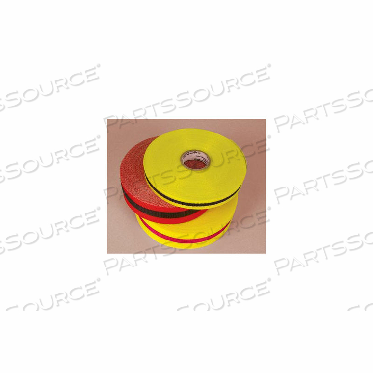 WEBBED BARRIER TAPE - BLACK/YELLOW - 3/4"W by National Marker Company WEBBED BARRIER TAPE - BLACK/YELLOW - 3/4"W by National Marker Company
