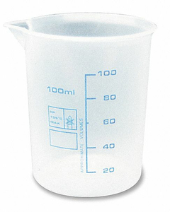 MEASURING CONTAINER FIXED SPOUT 100 ML by Funnel King