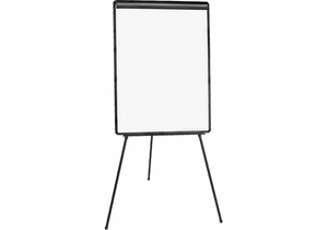 DRY ERASE BOARD EASEL 78 H 26-1/2 W by Bi-Silque Visual Communication Products