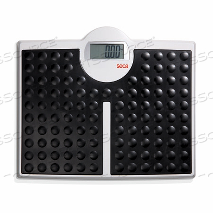 HIGH CAPACITY DIGITAL FLAT SCALE FOR INDIVIDUAL PATIENT USE, 440 LB/200 KG by Seca Corp. HIGH CAPACITY DIGITAL FLAT SCALE FOR INDIVIDUAL PATIENT USE, 440 LB/200 KG by Seca Corp.