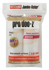MINI PAINT ROLLERS 4-1/2 3/8 NAP PK2 by Wooster