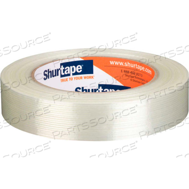 101219 SHURTAPE FIBERGLASS REINFORCED TAPE,1",60 YARDS,WHITE,100 LB by Shurtape