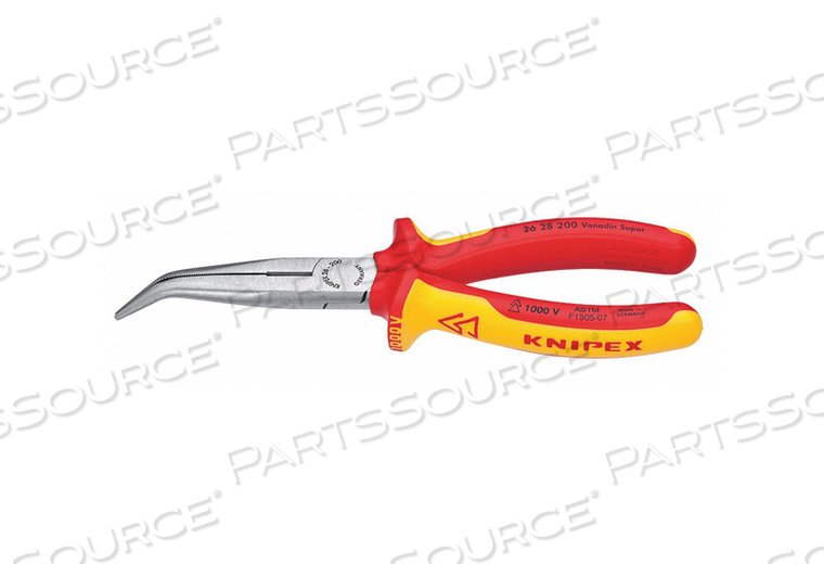 BENT LONG NOSE PLIER 8 L SERRATED by Knipex BENT LONG NOSE PLIER 8 L SERRATED by Knipex