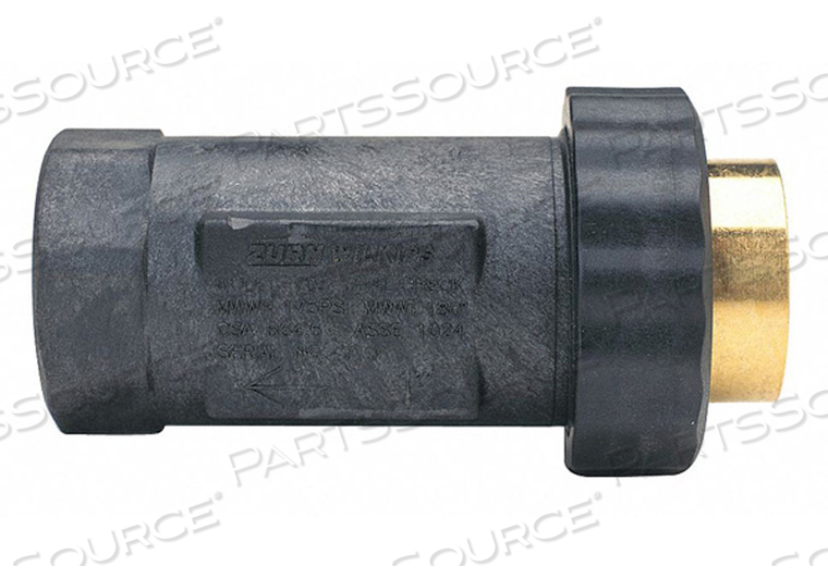 DUAL CHECK VALVE COMPOSITE 3/4 FNPT by Zurn Industries LLC DUAL CHECK VALVE COMPOSITE 3/4 FNPT by Zurn Industries LLC