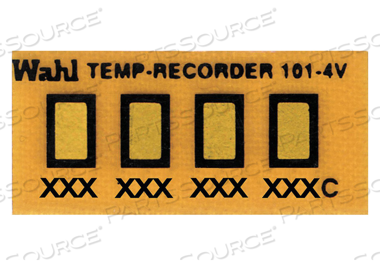 NON-REV TEMP INDICATOR KAPTON PK10 by Wahl