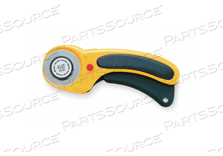 ERGONOMIC ROTARY CUTTER 45MM TUNGSTEN by Olfa