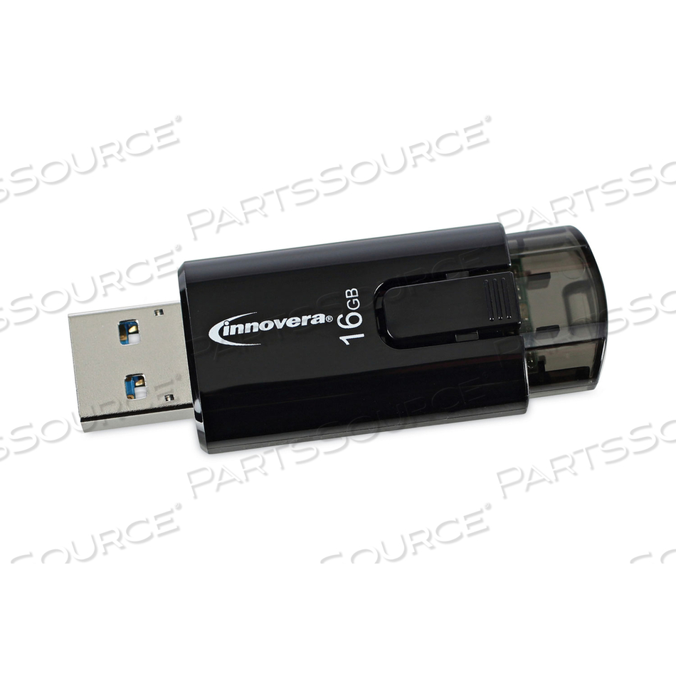 USB 3.0 FLASH DRIVE, 16 GB by Innovera