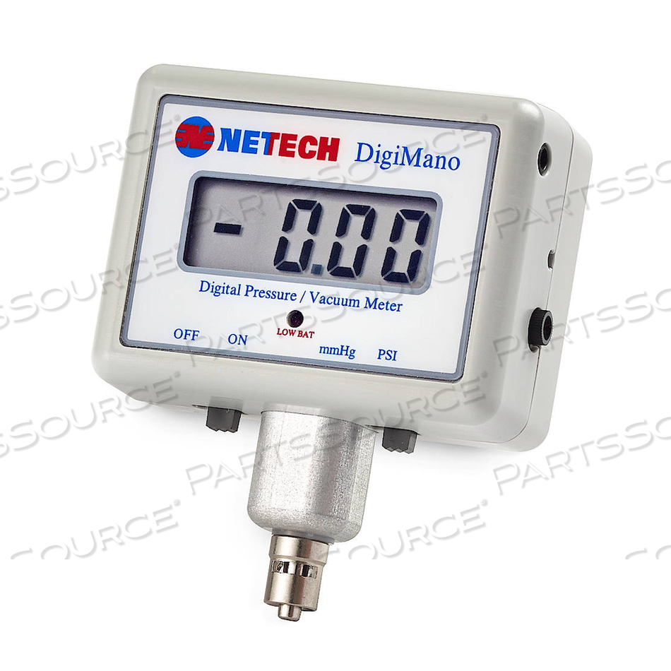 DIGIMANO 1000 PRESSURE VACUUM METER by Netech Corp.