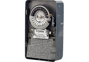 ELECTROMECHANICAL TIMER 120V DPST-NO by Tork