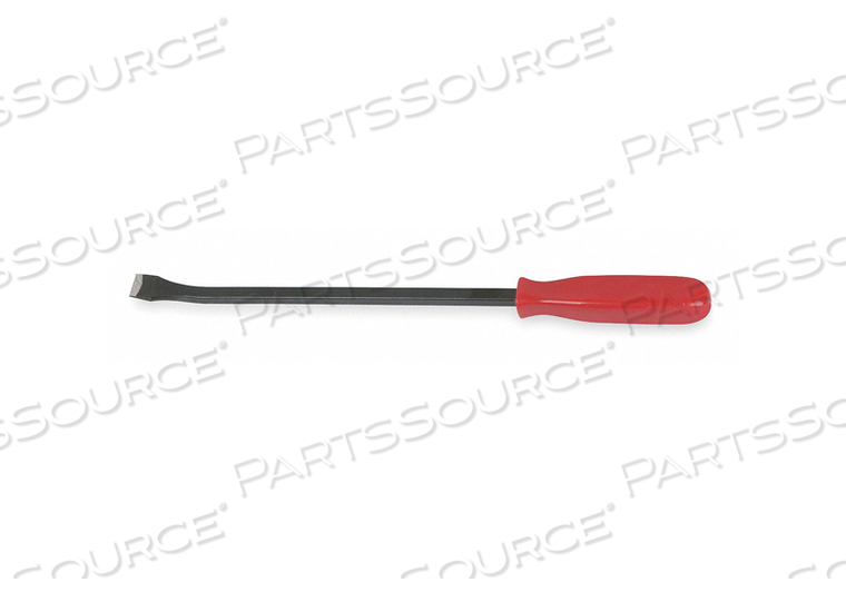 SCREWDRIVER HANDLE PRY BAR, TYPE PRY BARS, END STYLE WEDGE, BAR WIDTH 13/16 IN, OVERALL LENGTH 18 IN, NUMBER OF NAIL SLOTS 0, BAR SHAPE SQUA by Westward SCREWDRIVER HANDLE PRY BAR, TYPE PRY BARS, END STYLE WEDGE, BAR WIDTH 13/16 IN, OVERALL LENGTH 18 IN, NUMBER OF NAIL SLOTS 0, BAR SHAPE SQUA by Westward