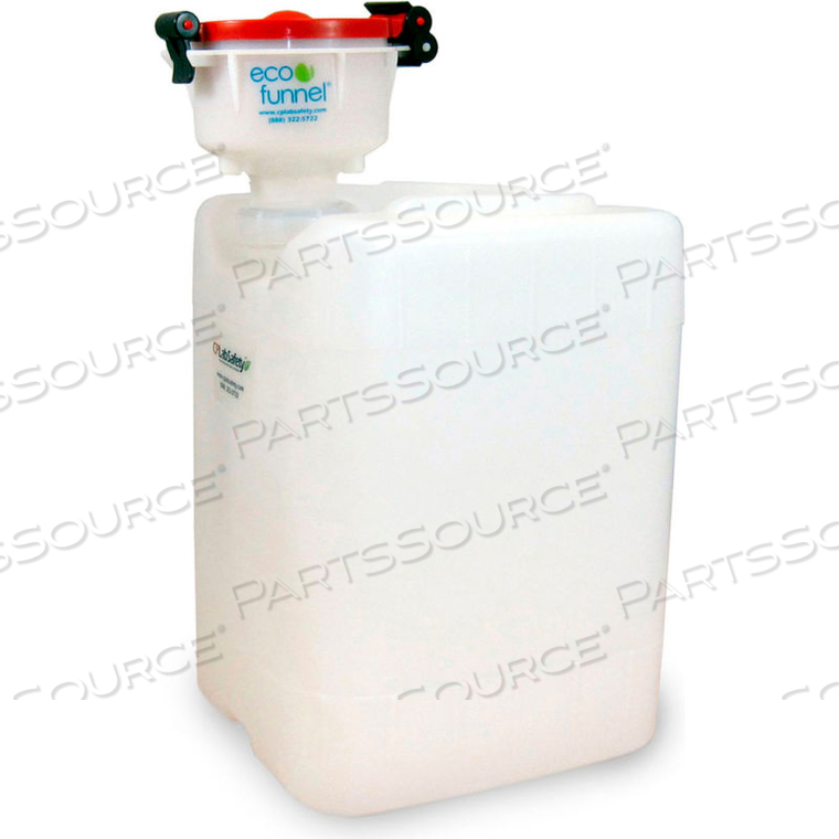 4" SYSTEM, 20L SAMSON STACKER DRUM, RED LID by Eco-Products 4" SYSTEM, 20L SAMSON STACKER DRUM, RED LID by Eco-Products