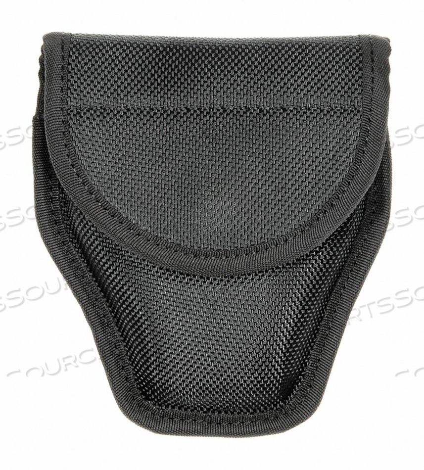 HANDCUFF CASE STANDARD BLACK NYLON by Heros Pride