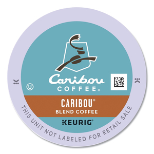 CARIBOU BLEND COFFEE K-CUPS, 96/CARTON by Caribou Coffee