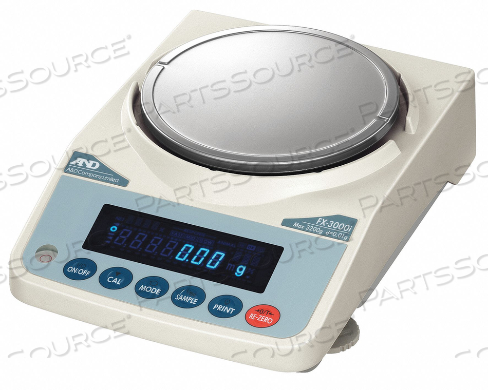 PRECISION BALANCE SS PLATFORM 3200G CAP. by A&D Weighing