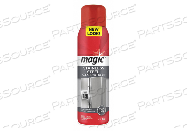 METAL CLEANER AND POLISH 17 OZ. by Magic