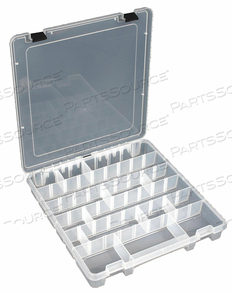 ADJUSTABLE COMPARTMENT BOX CLEAR by Flambeau, Inc.