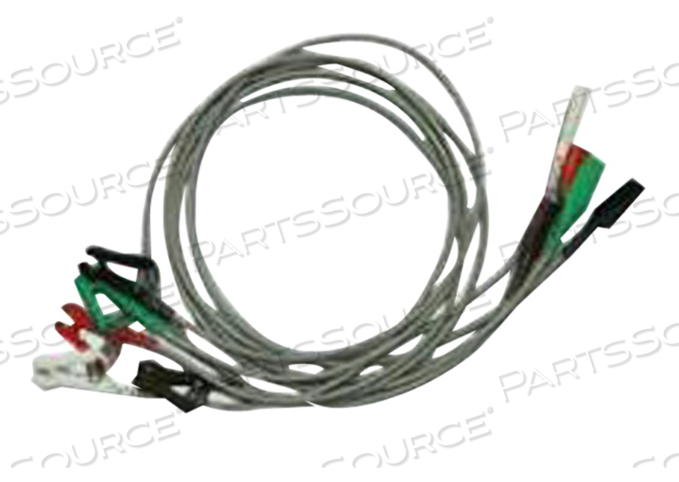 5 LEAD SAFETY AAMI GRABBER ECG CABLE 