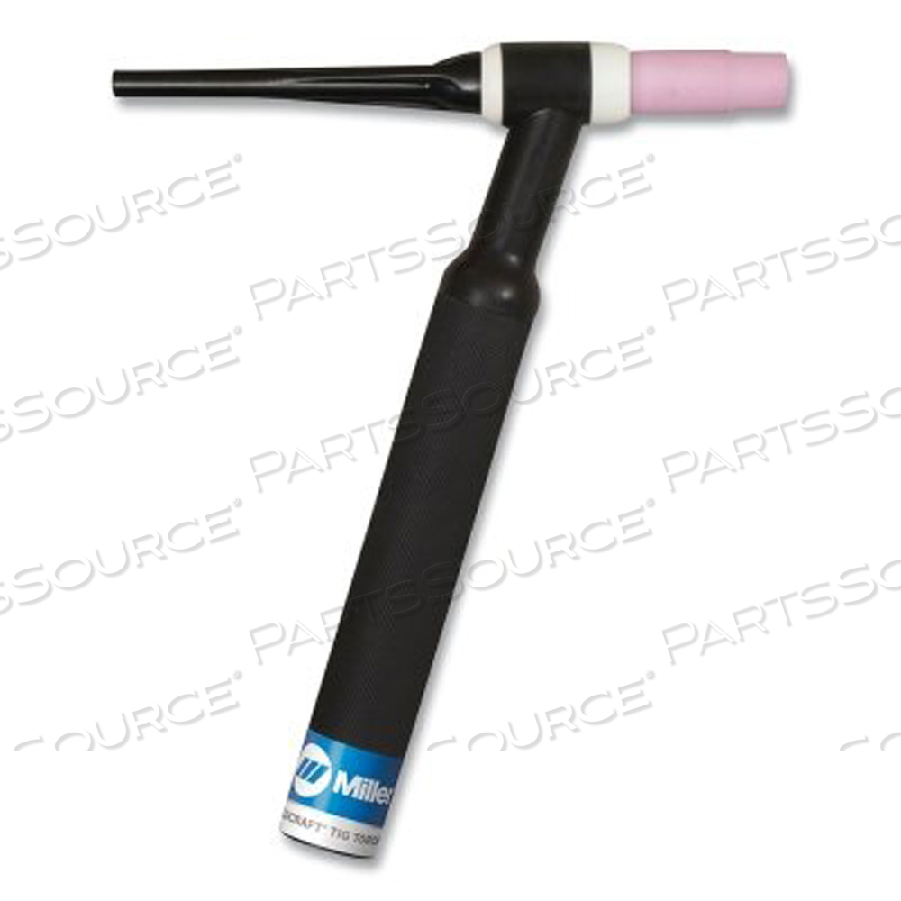 WP-18 WATER COOLED TIG TORCH KIT, ANGLED HEAD, THREE-PIECE 25 FT VINYL CABLE by Weldcraft WP-18 WATER COOLED TIG TORCH KIT, ANGLED HEAD, THREE-PIECE 25 FT VINYL CABLE by Weldcraft