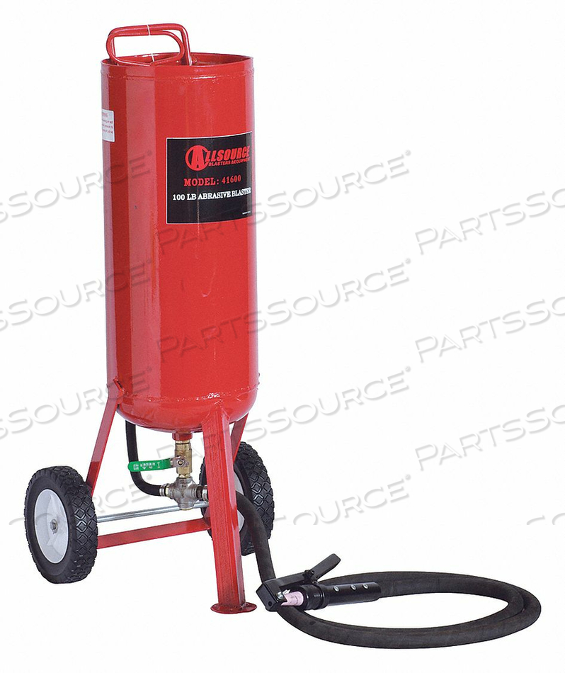 PRESSURE BLASTER 100LB. by Allsource Blasters & Equipment PRESSURE BLASTER 100LB. by Allsource Blasters & Equipment