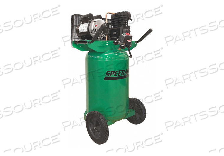 PORTABLE AIR COMPRESSOR 20 GAL VERTICAL by Speedaire PORTABLE AIR COMPRESSOR 20 GAL VERTICAL by Speedaire