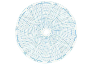 REFRIGERATOR CHART RECORDING PAPER, 6 IN, 7 DAY by CoBex Recorders, Inc.