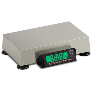 ENTERPRISE POS/LOGISTICS SCALE, 15 LB X 0.01 LB/7.5 KG X 0.005 KG, 5 DIGIT, 7 SEGMENT, 0.875 IN HIGH BACKLIT BRIGHT GREEN LCD by Detecto Scale / Cardinal Scale