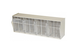 TIP OUT BIN 4 BINS 6-3/4X23-5/8X8-3/16 by Akro-Mils / Myers Industries, Inc