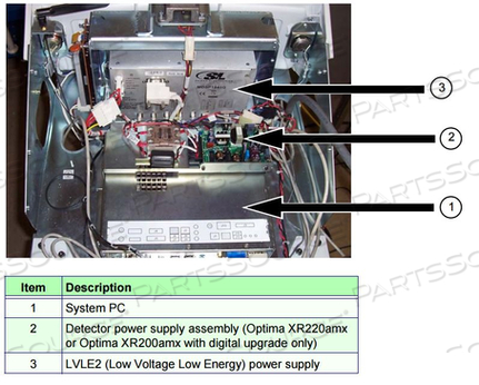 DETECTOR POWER SUPPLY ASSEMBLY 