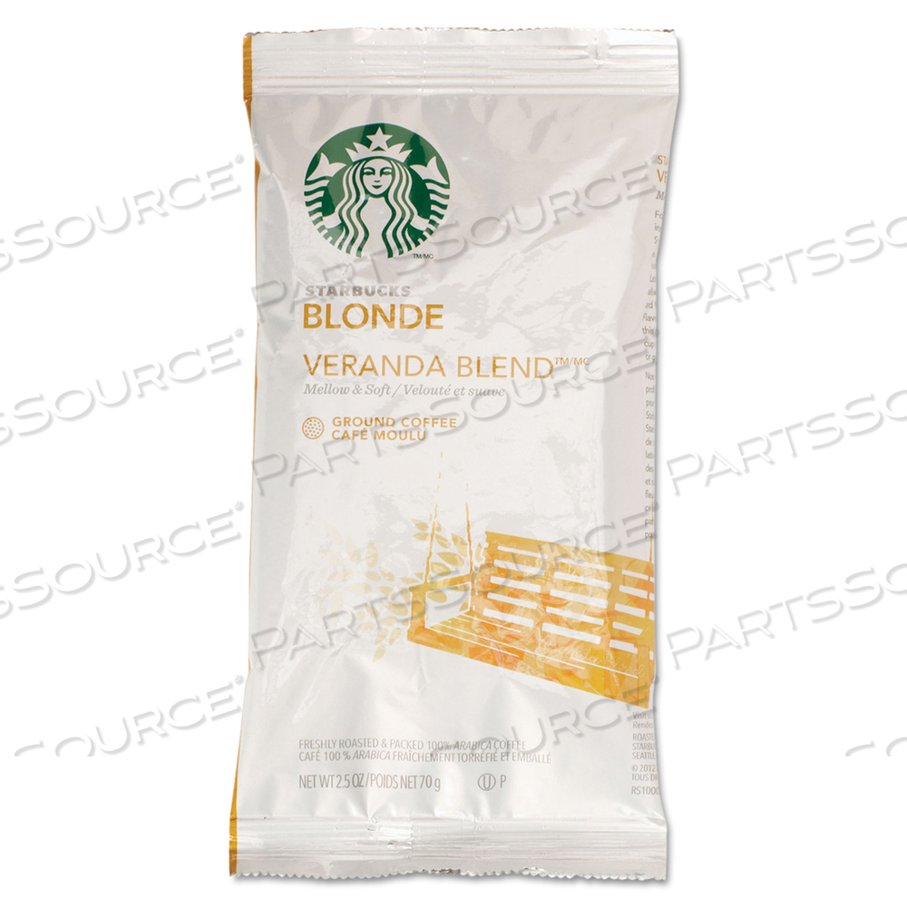 COFFEE, VERANDA BLEND, 2.5OZ by Starbucks COFFEE, VERANDA BLEND, 2.5OZ by Starbucks