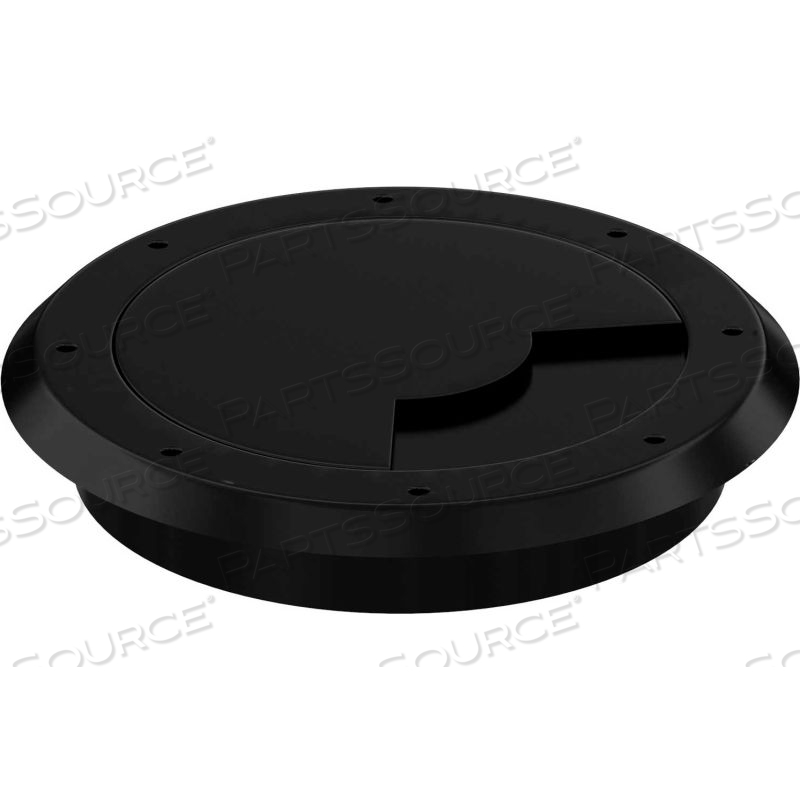 OFFICES TO GO - GROMMET COVER, BLACK by Approved Vendor