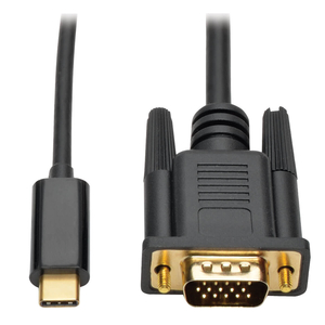 USB C TO VGA ADAPTER CONVERTER CABLE 1080P TYPE C TO VGA 3FT by Tripp Lite