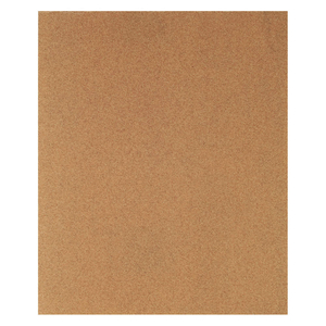 SANDING SHEET, 9 IN W X 11 IN L, GARNET, 80 GRIT, C WT PAPER, C0311O by Approved Vendor