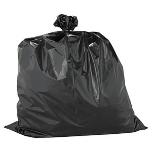 FLEX-O-BAG TRASH CAN LINERS AND CONTRACTOR BAGS, 33 GAL, 2.5 MIL, 33 IN X 40 IN, BLACK, EXTRA HD CONTRACTOR BAG by Warp Brothers