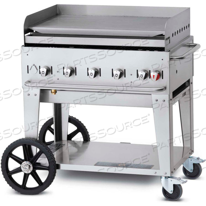 MOBILE OUTDOOR GRIDDLE 36" NG - MG-36 by Crown Verity