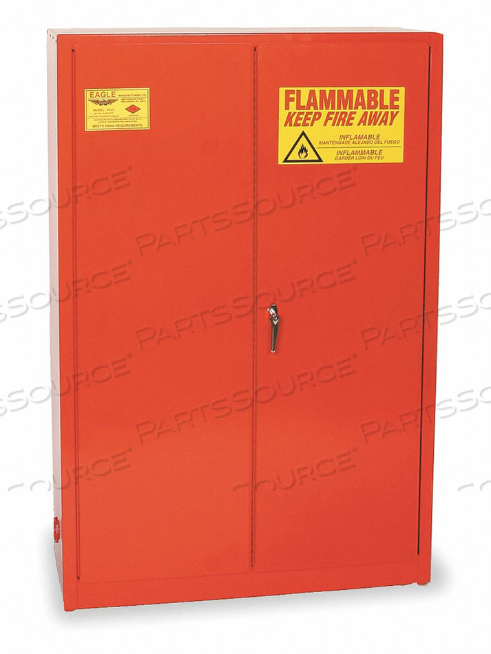 PAINTS AND INKS CABINET 60 GAL. RED by Eagle PAINTS AND INKS CABINET 60 GAL. RED by Eagle