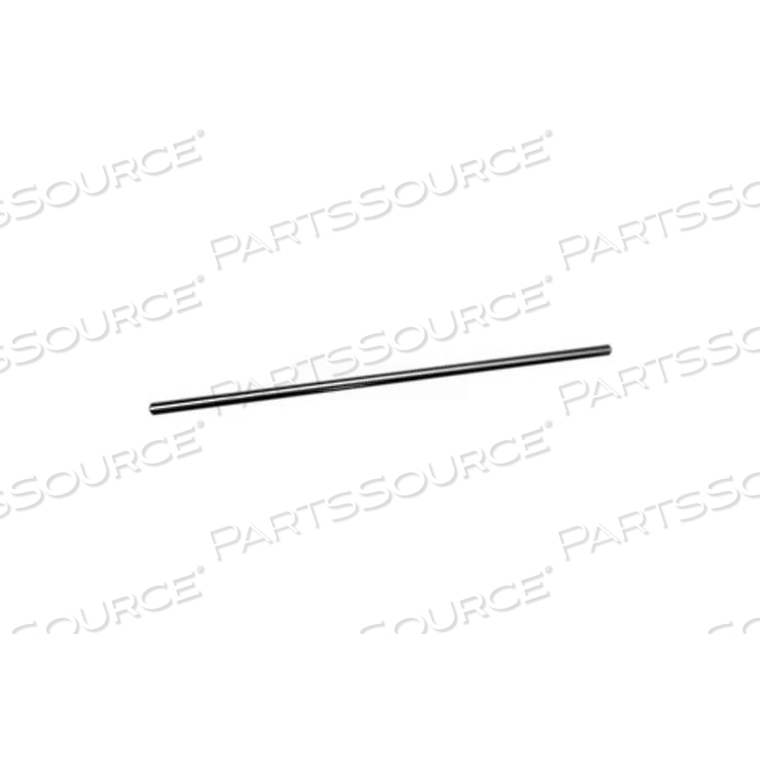 SOLID SHAFTS, 1" DIA., 20" LONG, FLATTED ON PULLEY END by Rotom