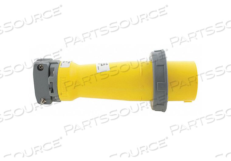 PIN AND SLEEVE PLUG 3P 4W 100A 250V by Hubbell Incorporated, Wiring Device-Kellums PIN AND SLEEVE PLUG 3P 4W 100A 250V by Hubbell Incorporated, Wiring Device-Kellums