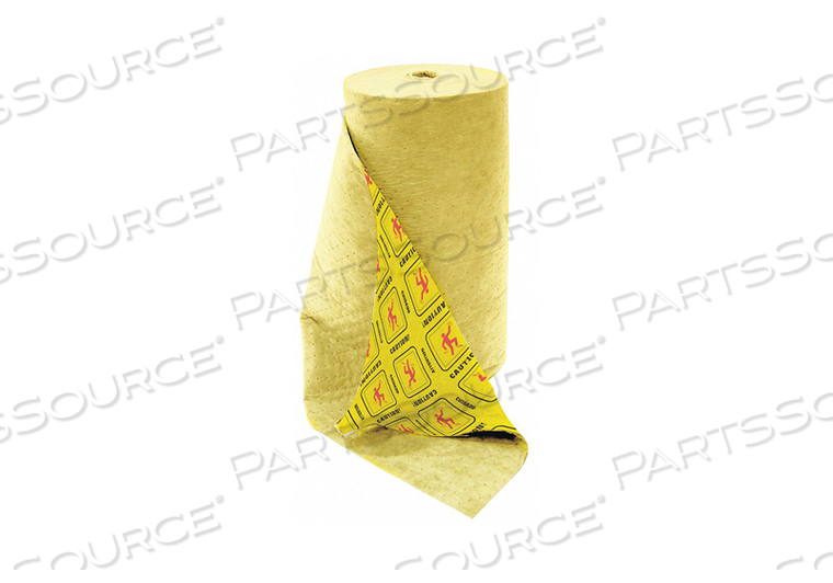ABSORBENT ROLL UNIVERSAL YELLOW 300 FT.L 
