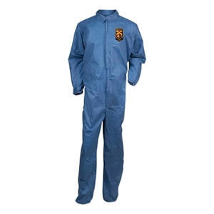 KLEENGUARD A20 BREATHABLE PARTICLE PROTECTION COVERALL, BLUE DENIM, 2X-LARGE, ZF, EWA by KleenGuard