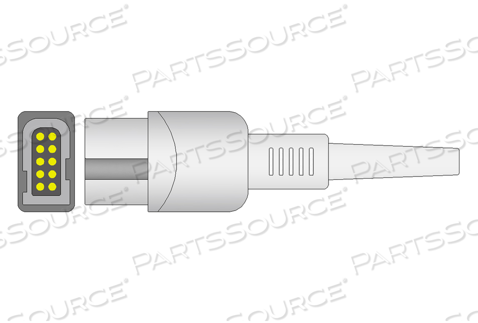 SPACELABS COMPATIBLE SPO2 ADAPTER CABLE 220 CM BAG OF 1 SPACELABS COMPATIBLE SPO2 ADAPTER CABLE 220 CM BAG OF 1