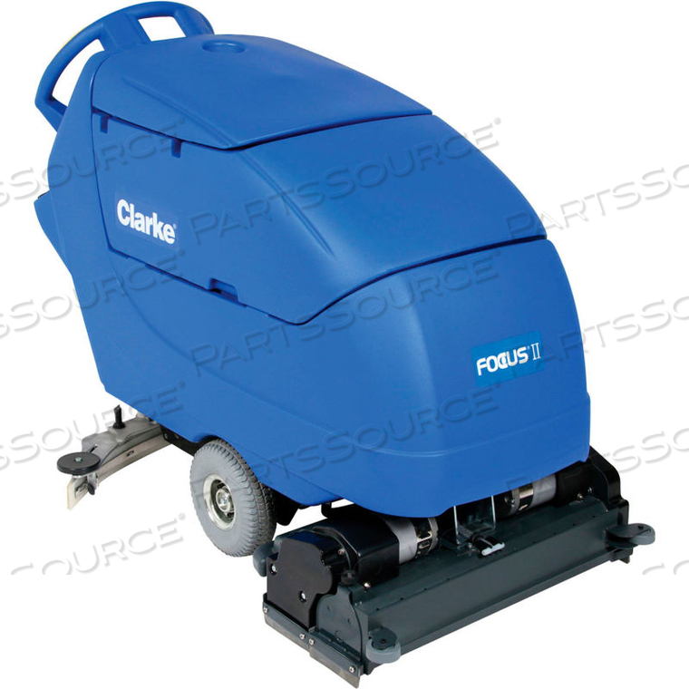 FOCUS II DISC WALK-BEHIND BATTERY FLOOR SCRUBBER, 26" CLEANING PATH-05398A by Clarke FOCUS II DISC WALK-BEHIND BATTERY FLOOR SCRUBBER, 26" CLEANING PATH-05398A by Clarke