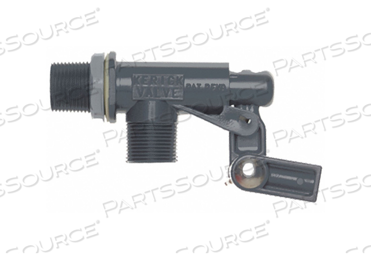 FLOAT VALVE 3/4 IN PVC BULKHEAD MOUNT by Kerick