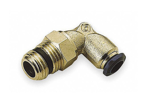 MALE ELBOW 1/2 IN TUBE X MNPT BRASS PK10 by Aignep USA