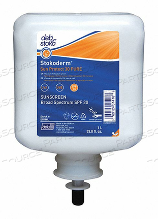SUNSCREEN SPF 30 CARTRIDGE 1L PK6 by Deb SUNSCREEN SPF 30 CARTRIDGE 1L PK6 by Deb