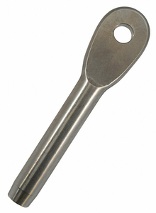 EYE END FITTING 316 S.S SIZE 1/8 by Loos EYE END FITTING 316 S.S SIZE 1/8 by Loos