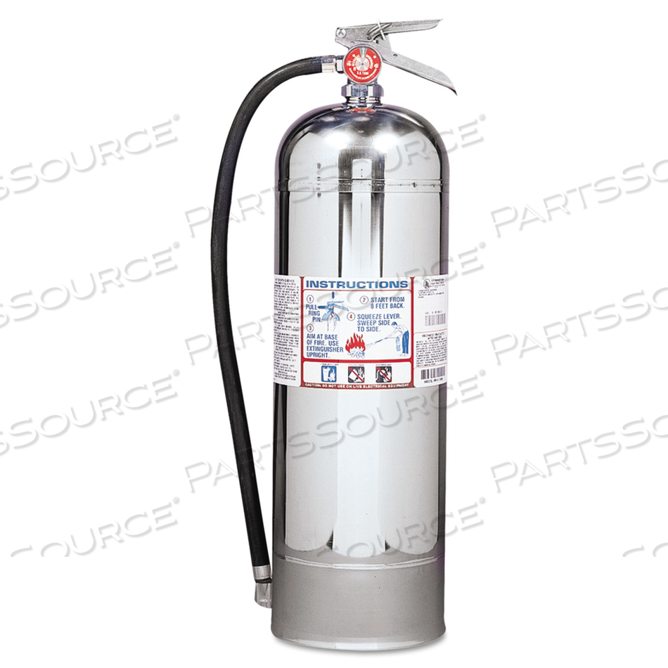 PROPLUS 2.5 W H2O FIRE EXTINGUISHER, 2-A, 2.5 GAL, 20.86 LB by Kidde