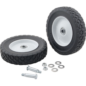 WHEEL KIT, 2, W/H-WARE, SHRT SHTL by Worchester Industrial Products
