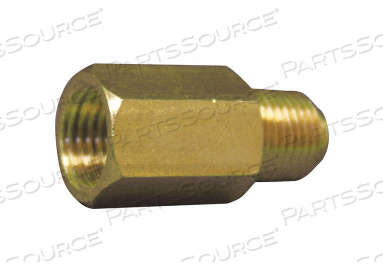 CHECK VALVE STRAIGHT BRASS 1/2 IN L 