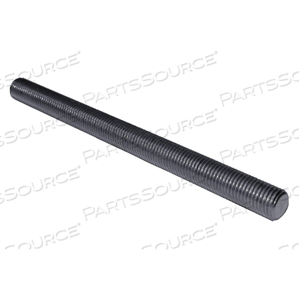 FULLY THREADED STUD, 5/8"-11 THREAD SIZE, STEEL, GRADE 8, BLACK OXIDE, 2 FT OVERALL LG by Approved Vendor
